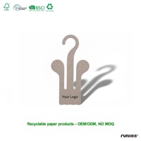 Chinesischer Hersteller aus Guangdong: Umweltfreundlicher Recycling-Karton-Kleiderbügel für Hosen, Maßanfertigung, Kostenlose Muster zum Großhandelspreis