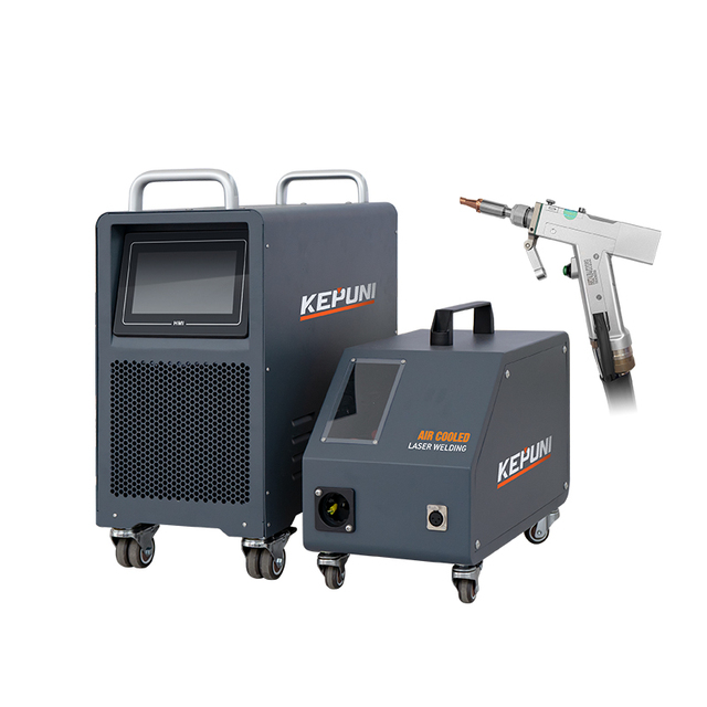 KEPUNI-1500W Dual Wire Feed Laser Welding Machine Multifunctional Handheld Air-cooled Laser Welding 1500w Laser Welder