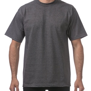 T-shirt basique à col rond pour homme en coton épais et doux à manches courtes - Product Image 6