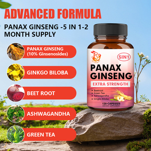Prix de gros : Capsules de Panax et de gingembre avec Ashwagandha – Complément Herbal pour un sommeil sain et l'amélioration du système immunitaire - Product Image 6