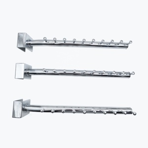 [Msmx] מכירה חמה צינור עגול צינור תצוגה וו עם ציפורניים ברזל קרש עבור חנות & סופרמרקט לשימוש - Product Image 2