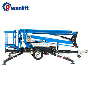 Elevador Portátil Ava Telescópico de 12m-24m, Remolcable, con <span class=keywords><strong>Plataforma</strong></span> Elevadora Pequeña, Qdwanlift WL Multicombustible - Product Image 3