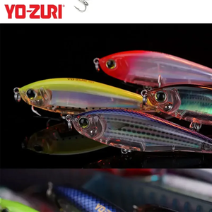 R1207 8,5G 17g Prisma 3D de agua dulce de hundimiento lento Luya Bait Perch Flipped Mouth Lure - Product Image 1