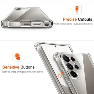 Funda Protectora Transparente de TPU Ultrafina y Flexible de 1.5mm Resistente a Arañazos <span class=keywords><strong>para</strong></span> Samsung Galaxy S26 S25 S24 S23 <span class=keywords><strong>S22</strong></span> <span class=keywords><strong>Ultra</strong></span> Plus - Product Image 6