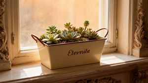 Wholesale Low-Priced French Retro Style Wrought Iron Square Flower Pots Succulent <strong>Planters</strong> for Gardens Courtyards Villas - Product Image 5