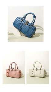 Bolso de Moda Casual de Diseño de Lujo para Mujer, Tejido a Mano en Piel de Vacuno, Cierre de Cremallera, Correa Extraíble, Estilo Boston, Piel Genuina - Product Image 6