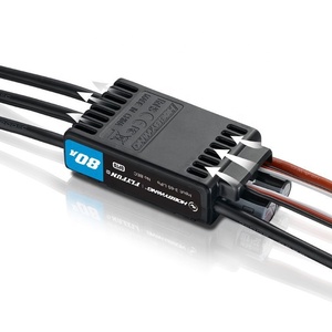 Contrôleur de vitesse électrique sans balais Hobbywing <span class=keywords><strong>FlyFun</strong></span> V5 80A 120A ESC 3-8S Lipo pour drone RC avion - Product Image 6