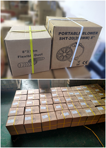 St-Axial Lüfter Kanalventilator Geräuscharm Kupfermotor Tragbarer Gebläse Elektrischer Ventilator Belüftung Abluftventilator 8/10/12/16/20 Zoll - Product Image 6