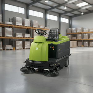 Máquina barredora de pisos, equipo de limpieza industrial para almacenes, fábricas, estacionamientos y uso comercial - Product Image 2