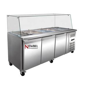 Tavolo Refrigerato Newbel CB3100GT per Preparazione <span class=keywords><strong>Pizza</strong></span> e Insalate/Banco Frigorifero per <span class=keywords><strong>Pizza</strong></span> - Product Image 1