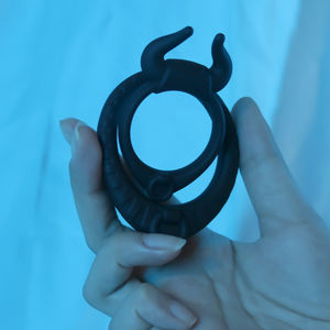 Erwachsenen-Sexspielzeug Langanhaltender Penisring mit Zehn Vibrationsstufen, Ejakulationsverzögerungsfunktion, Wasserdichtes Cockring-Design - Product Image 1