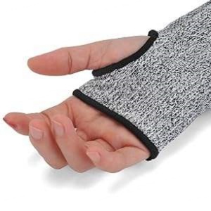 Mangas Protectoras de Brazo de Dyneema de 5 Niveles al por Mayor, de Alta Calidad, Largas, Anticorte, Antiarañazos, con Orificio para el Pulgar - Product Image 5