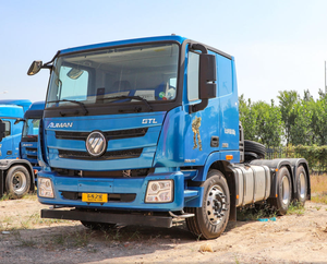 Camion tracteur Foton Auman <span class=keywords><strong>GTL</strong></span> à toit plat, disponible en versions LHD et RHD, 6x4, d'occasion, boîte de vitesses automatique Euro6, capacité de remorquage 31-40T, <span class=keywords><strong>logistique</strong></span> - Product Image 3