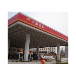 محطة بنزين من الفولاذ قابلة للتخصيص من yunjonep مظلة بتصميم عصري إطار مساحة سقف ضمان 5 + سنة خدمة التركيب في الموقع - Product Image 5