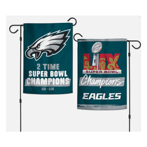 Entrega rápida personalizada 3 capas 100% poliéster banderas de equipo deportivo doble cara Philadelphia Eagles Garden Flag - Product Image 2