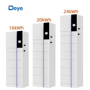 Deye GB-SL多合一高压LiFePO4 ESS电池16kWh 20kWh带混合逆变器，用于太阳能存储系统