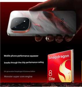 Nuevo Teléfono 2025 VlVO IQ0O 15 con Snapdragon 8 Gen 5 Ultra/ Chip para Juegos Q3/ Pantalla 2K/ Batería de 7000mAh/ Sistema de Refrigeración/ OriginOS 6 - Product Image 5