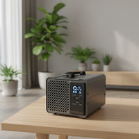 Ozongenerator 10.000mg/h Hochleistungs-O3-Luftreiniger zur Geruchskontrolle für Zuhause, Küche, Auto, Büro, Keller, Haustiere, Rauch