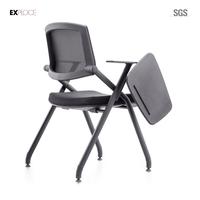 Chaise d'entraînement pliable en maille et plastique, haute qualité, pour salle de conférence
