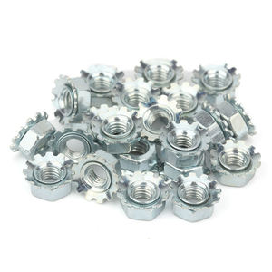 탄소강 K-락 너트 Keps 너트 외부 톱니형 잠금 와셔 포함 - Product Image 5
