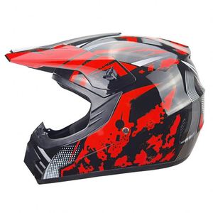軽量子供用デュアルスポーツモトクロスオフロードバイクヘルメット、大人と子供のためのATVライディング用 - Product Image 1