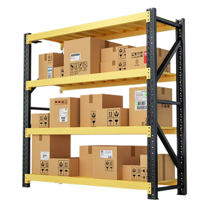 Commercial Grade Adjustable Warehouse Shelving Unit Easy Mount Factory Outlet for Factory Retail Supermarket Storage - Product Image 5