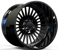 Jantes de voiture forgées FANXI 22 24 26 pouces 24x14 26x14 26x16 avec 8x6.5 8x180 8x170 8 trous pour GMC Sierra 2500HD avec enjoliveurs flottants