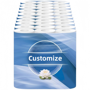Papel Higiénico de Pulpa de Madera Virgen, Rollo de 3 Capas, Suave, para Exportación |   Suministro OEM y al por mayor - Product Image 2