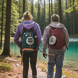 Lanterne de camping gonflable à LED solaire Alecter Solar APH-L150, prix usine, étanche IP54, recharge USB, survie - Product Image 3