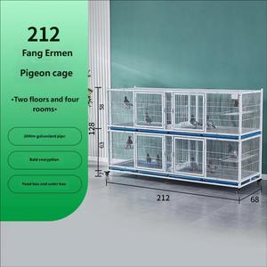Gabbia per Piccioni Multistrato Saldata di Alta Qualità, Gabbia per Uccelli in Filo di Ferro Criptato Anti-Parassitario per Allevamento, Isolamento e Accoppiamento di Piccioni - Product Image 5