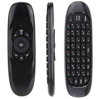 Ihomemix Souris Air C120 Rechargeable avec Batterie, Rétroéclairage LED, Gyroscope Six Axes, Clavier Mini 2.4 GHz et Télécommande