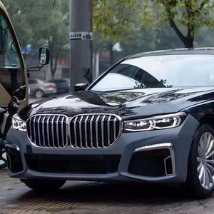 Para BMW Serie 7 modelo antiguo renovado nuevo 2009-2018 F02 renovado G12 Kit de carrocería faros LED a través de la luz trasera - Product Image 4
