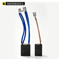 Brosse en carbone électrographite industrielle MEIMRSHLY E101, brosses en carbone à haute conductivité adaptées aux moteurs à courant continu