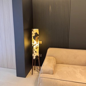 Floor Lamp With Song Dynasty Design Warm Light LED Home Bedroom <b>Standing</b> Lamp - Product Image 2