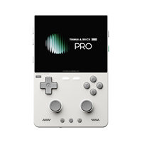 Consolas de Juegos S Classic Trimui Brick Pro, Pantalla 3D de 3.95'', Mini Consola de Videojuegos Trimui Pocket, 5000mAh, Sistema Linux