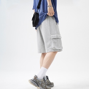 High Quality Spring Summer 340G <b>Men's</b> <b>Work</b> <b>Shorts</b> Heavy-Duty Casual Loose Fit Drawstring Pocket <b>Men's</b> <b>Shorts</b> - Product Image 6