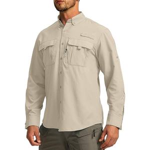 Camisas de Pesca de Nailon para Hombre, Protección UV UPF50, Secado Rápido, Camisa de Pesca al por Mayor - Product Image 5