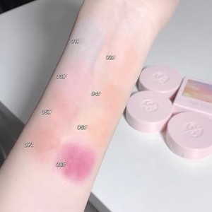 Coussin d'air Nuage <span class=keywords><strong>Blush</strong></span> Maquillage de visage Marque privée 8 couleurs Pigment élevé Facile à tacher Naturel Mat Portable Coussin <span class=keywords><strong>Blush</strong></span> - Product Image 4