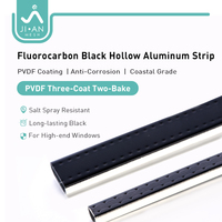 Barres d'espacement en alliage d'aluminium noir anti-oxydation pour verre isolant dans les systèmes de double vitrage pour fenêtres et portes en aluminium (IGU Spacer)