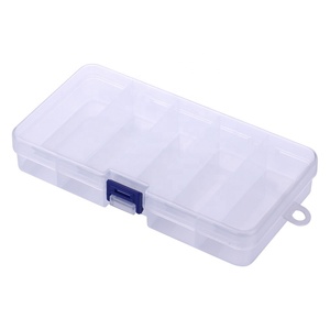 Hengjia grande boîte à outils en plastique à 5 grilles pour la pêche pour le stockage d'accessoires de rivière de lac de ruisseau - Product Image 5