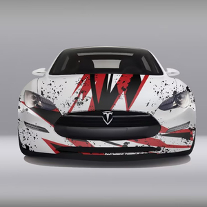 WRAPMASTER 1,52*20 metros rollos de envoltura de vinilo para automóvil negro y rojo cuánto <span class=keywords><strong>cuesta</strong></span> una envoltura completa para vehículo - Product Image 2