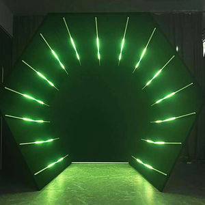 2025 công nghệ mới photo Booth sequin Backdrop thủy tinh trong suốt Photo Booth Inflatable tường - Product Image 2