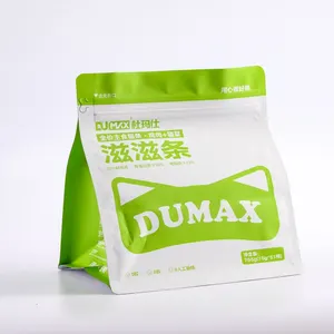 Aanpasbare Hersluitbare Voedsel Stand-Up Zakje Mylar Food Grade Zak Plastic Zakjes Voedselverpakking