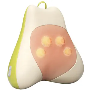 New Trend Electric Kneading Vibration Heating Back Massager Shiatsu Back Seat Massage Pillow Cushion With Big Discount