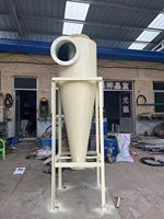 Extracteur de poussière cyclonique en acier au carbone 5HP pour machines environnementales, avec une efficacité de 99,99%