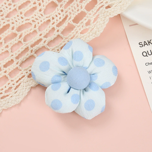 Tự làm hoa đầy bông phụ kiện quần áo sáng tạo tự làm hoa năm cánh hoa Phụ kiện tóc thủ công tự làm hoa trang trí - Product Image 4