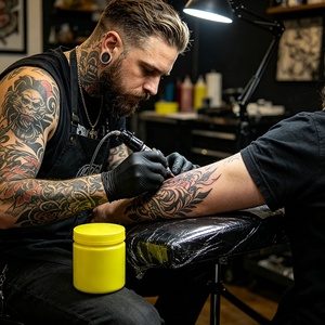 Crème anesthésiante pour tatouages la plus vendue, pour les professionnels du tatouage et les salons. Service de création de marque privée sur mesure. - Product Image 4