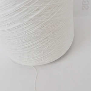 Filato 100% Poliestere Testurizzato Ring Spun 7-21 per Tessuto Geotessile, Alta Resistenza, Anti-Pilling, Alta Tenacità, Colore Naturale - Product Image 2
