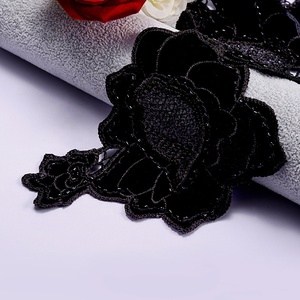 2023 ưa thích ngực hoa mô hình thêu Crochet ren TRIM Polyester tùy chỉnh đính các bản vá lỗi cho phụ nữ may mặc - Product Image 6