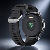 Reloj Inteligente F185 con GPS Integrado, Mapa Fuera de Línea, Pantalla AMOLED de 1.75" 466*466, Altímetro, Barómetro, Brújula, Resistente al Agua IP68, Batería de 780mAh, Reloj Deportivo